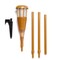 Newhouse Lighting Solar LED Island Torches w/Flickering Flame, Dusk to Dawn, Bamboo, PK2 FLTORCH2 - alternate 4